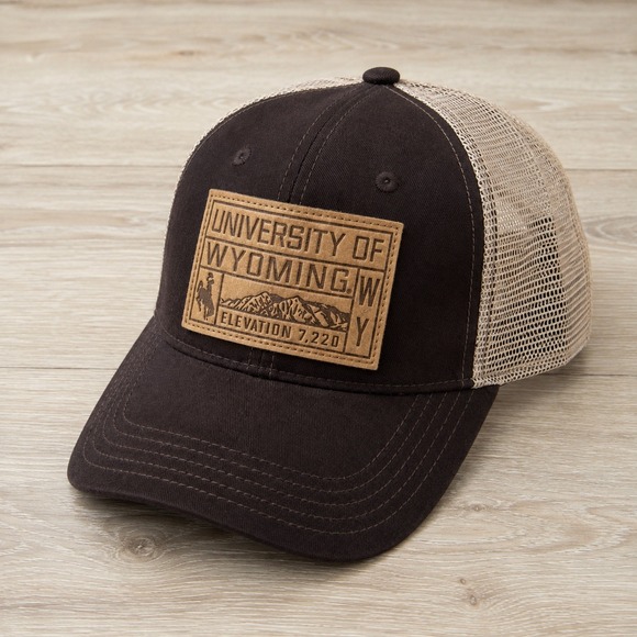 Champion Other - Champion University of Wyoming Cowboys Trucker Hat Brown Snapback Elevation 7220
